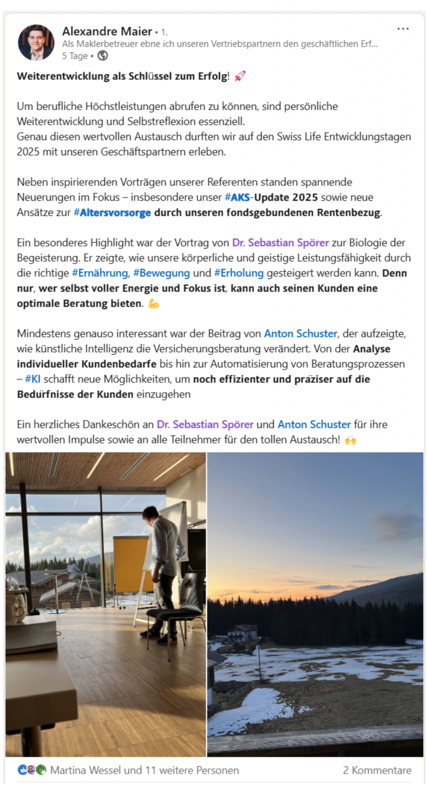 LinkedIn_Testimonial_Swiss_Life_Alexandre_Maier